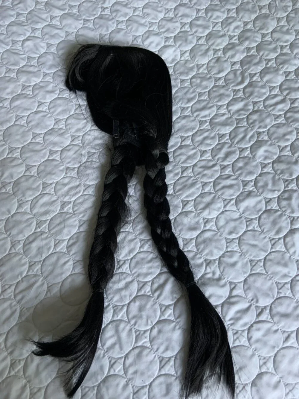 Spirit Wednesday Addams Child Nevermore Uniform Costume with bonus hand and wig